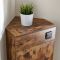 Milano Lurus - Modern Corner WC Unit with Select Back to Wall Toilet - Choice of Finish