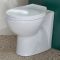 Milano Lurus - Modern Corner WC Unit with Select Back to Wall Toilet - Choice of Finish