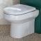 Milano Lurus - Modern Corner WC Unit with Ballam Back to Wall Toilet - Choice of Finish