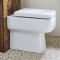 Milano Lurus - Modern 500mm WC Unit with Farington Toilet - Choice of Finish