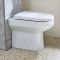 Milano Lurus - Modern 500mm WC Unit with Ballam Toilet - Choice of Finish