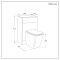 Milano Lurus - Modern 500mm WC Unit with Elswick Toilet - Choice of Finish