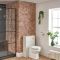 Milano Thornton - Smoke Grey Traditional 500mm WC Unit with Richmond Toilet
