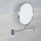 Milano Mirage - Modern Wall Mounted Shaving Mirror - Chrome