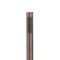 Milano Amara - Modern Round Hand Shower with Wall Bracket and Integrated Outlet Elbow - Aged Bronze