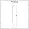Milano - 1.5m Shower Hose - Chrome