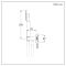 Milano Lune - Modern Hand Shower with Wall Bracket and Outlet Elbow - Choice of Finish