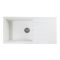 Rocklite Bredon - Single Bowl Composite Kitchen Sink with Reversible Drainer - Choice of Finish