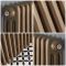 Milano Windsor - Metallic Bronze Vertical Traditional Column Radiator (Triple Column) - Choice of Size