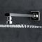 Milano Arvo - Wall Mounted Rectangular Shower Arm - Chrome