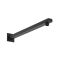 Milano Preto - Wall Mounted Shower Arm - Black