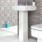 Milano Elswick - Modern Bathroom Suite with Straight Standard Bath