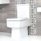 Milano Elswick - Modern Bathroom Suite with Straight Standard Bath