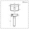 Milano Elswick - Modern Bathroom Suite with Straight Standard Bath