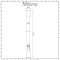 Milano - 1.75m Smooth Shower Hose - Black