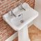 Milano Richmond - Traditional Basin with Full Pedestal - Choice of Size and Tap-Holes