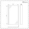 Milano Nero - Black L Shaped Shower Bath Screen