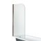 Milano Rosso - Oil Rubbed Bronze Curved Top Bath Shower Screen