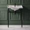 Milano Elizabeth - 630mm Traditional Basin and Washstand - Choice of Finish