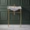 Milano Elizabeth - 630mm Traditional Basin and Washstand - Choice of Finish