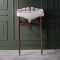 Milano Windsor - 590mm Traditional Basin and Washstand - Choice of Finish