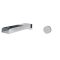 Milano Parade - Digital Wall Mounted Bath or Basin Mixer Tap - Chrome