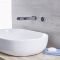 Milano Parade - Digital Wall Mounted Bath or Basin Mixer Tap - Chrome