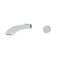 Milano Razor - Digital Wall Mounted Bath or Basin Mixer Tap - Chrome