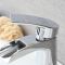 Milano Razor - Modern Waterfall Mono Basin Mixer Tap - Chrome