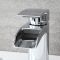 Milano Razor - Modern Waterfall Mono Basin Mixer Tap - Chrome