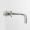 Milano Select - Modern Wall Mounted Basin Mixer Tap - Chrome