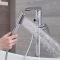 Milano Razor - Modern Freestanding Bath Shower Mixer Tap with Hand Shower - Chrome