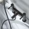 Milano - Modern Bath Shower Mixer Tap with Hand Shower - Choice of Finish
