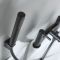 Milano Nero - Modern Bath Shower Mixer Tap with Hand Shower - Black