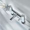 Milano Mirage - Modern Bath Filler Mixer Tap - Chrome