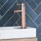 Milano Amara - Modern Midi Mono Basin Mixer Tap - Aged Bronze