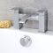 Milano Wick - Modern Deck Mounted Bath Filler Mixer Tap - Chrome