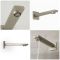 Milano Hunston - Wall Mounted Basin or Bath Spout - Brushed Nickel
