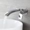 Milano Razor - Modern Wall Mounted Basin Mixer Tap - Chrome
