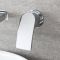 Milano Razor - Modern Wall Mounted Basin Mixer Tap - Chrome