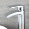 Milano Razor - Modern High Rise Mono Basin Mixer Tap - Chrome