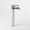 Milano Razor - Modern Waterfall High Rise Mono Basin Mixer Tap - Chrome