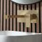 Milano - Modern Square Wall Mounted Basin Mixer Tap - Choice of Finish