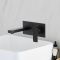 Milano - Modern Square Wall Mounted Basin Mixer Tap - Choice of Finish