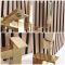 Milano Lyra - Modern Deck Mounted Bath Shower Mixer Tap - Brushed Brass