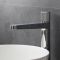 Milano Orta - Modern Push Button High Rise Mono Basin Mixer Tap - Choice of Finish