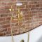 Milano Zandra - Industrial Style Wall Mounted Bath Shower Mixer Tap - Choice of Finish