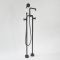 Milano Zandra - Industrial Style Freestanding Bath Shower Mixer Tap with Hand Shower - Choice of Finish