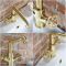 Milano Zandra - Industrial Style Two Handle Mono Basin Mixer Tap - Choice of Finish