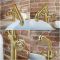 Milano Zandra - Industrial Style High Rise Mono Basin Mixer Tap - Choice of Finish